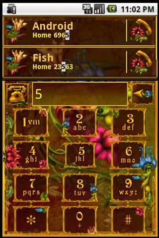 Baroque dialer Android Themes