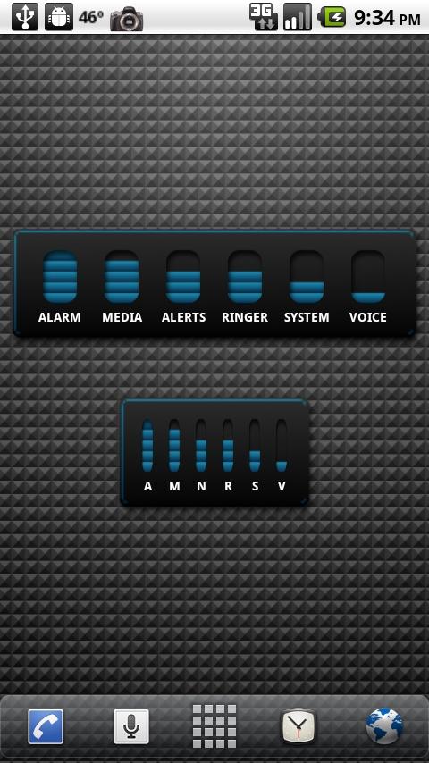 AM Skin: BlueUltra Android Themes
