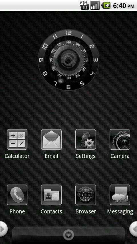 aHome/Open Home BlackHD2 Theme Android Themes