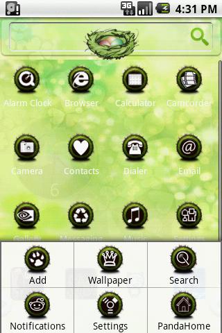 Theme:Green Land Android Themes