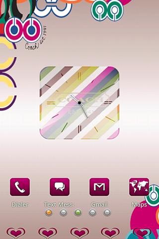 Love COACH Home Theme Android Themes