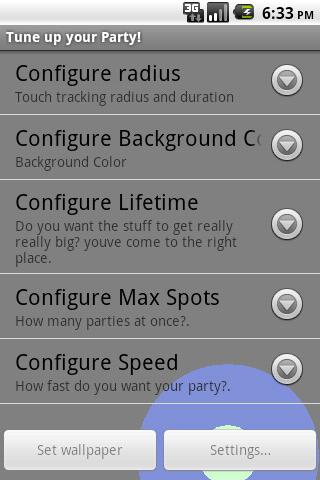 The Party Android Themes