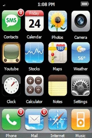 iPhone Screen Live Wallpaper Android Themes