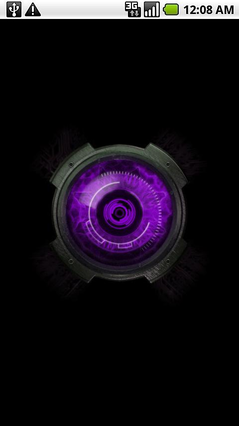 Purple Eye Live Wallpaper Android Themes