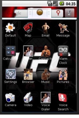UFC Octagon Girls Theme Android Themes