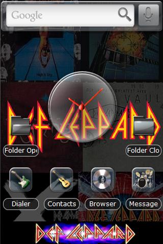 Def Leppard Android Themes