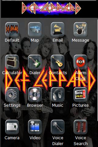 Def Leppard Android Themes