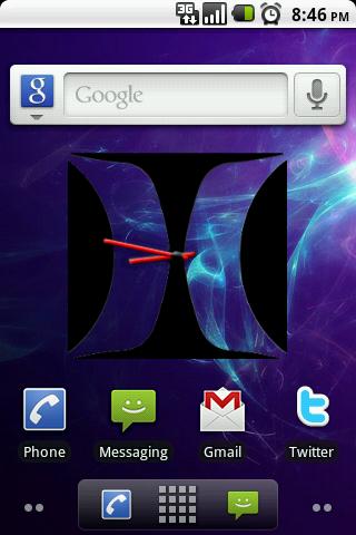 Hurley Big Clock Widget Android Themes