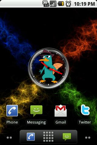 Perry the Platypus ClockWidget Android Themes