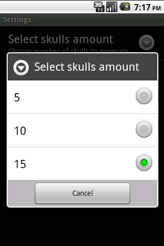 Skull Live Wallpaper Android Themes