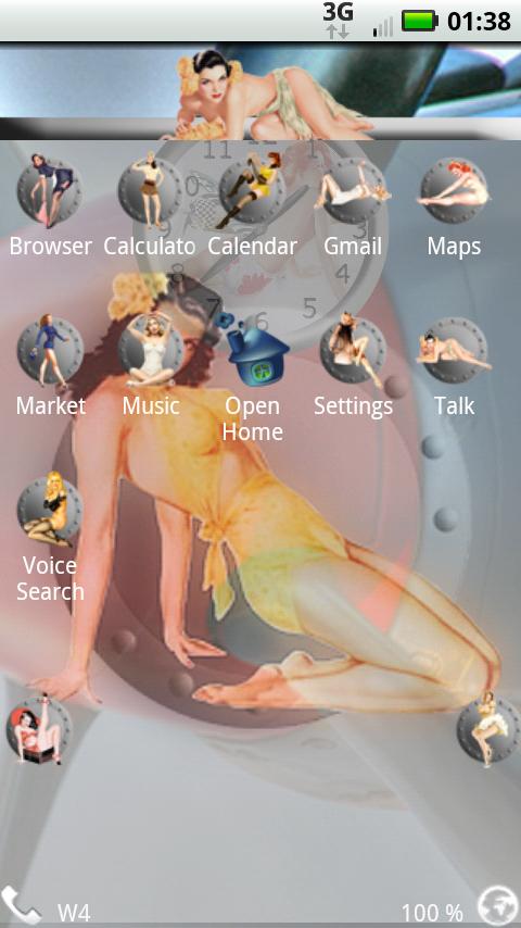 Nose Art Theme Android Themes