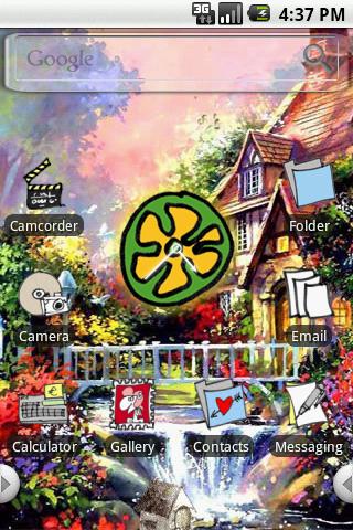 LiveHome Theme:Fairy World Android Themes