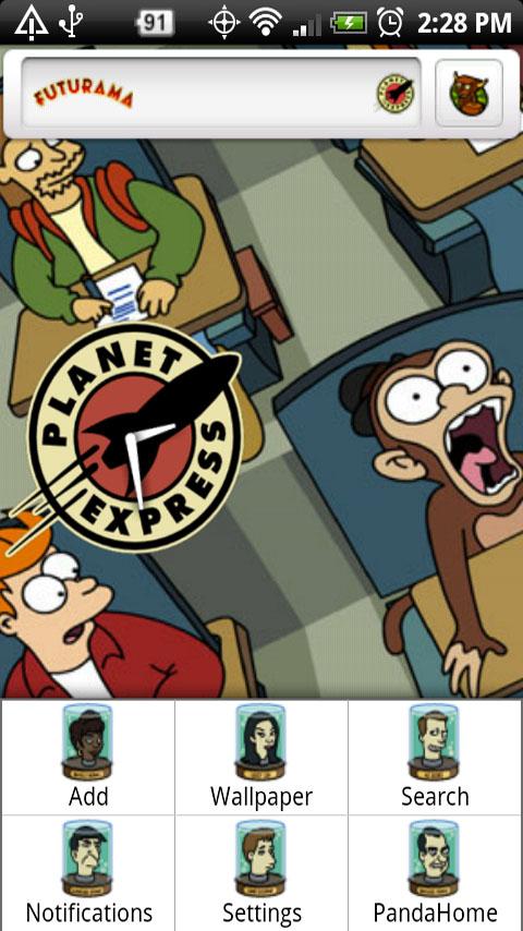 Futurama Android Themes