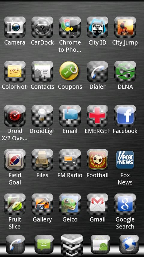 ADWTheme Carbon Fiber 2 Android Personalization