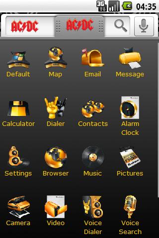 Theme: AC/DC Android Themes