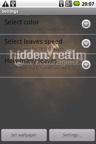 Hidden Realm Live Wallpaper Android Themes