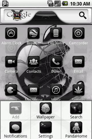 Theme:Skull Apple Android Themes