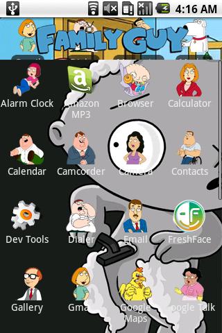 Family Guy Theme Android Themes
