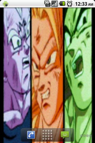 DBZ Characters Live Wallpaper Android Themes