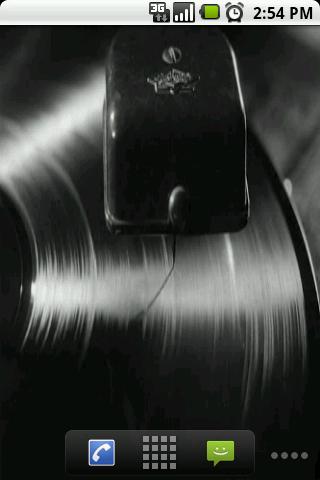 Spinning Record Live Wallpaper Android Themes