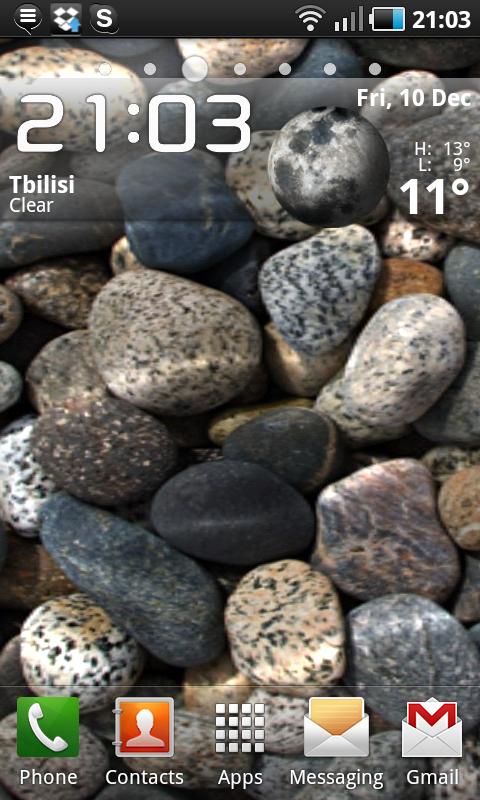 River Tide Stones Live Wall Android Themes