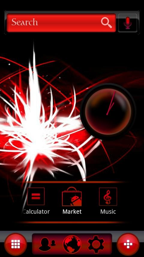 Livid Red Theme (HD) Android Themes