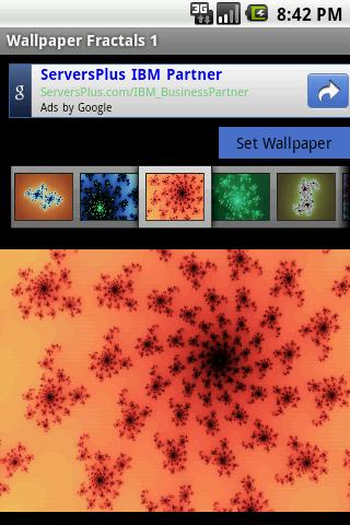 Wallpaper Fractals 1 Android Themes