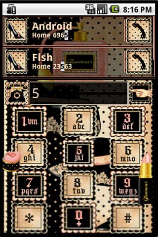 Diva Dialer Android Themes