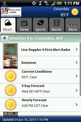 KOMU 8 Android News & Weather