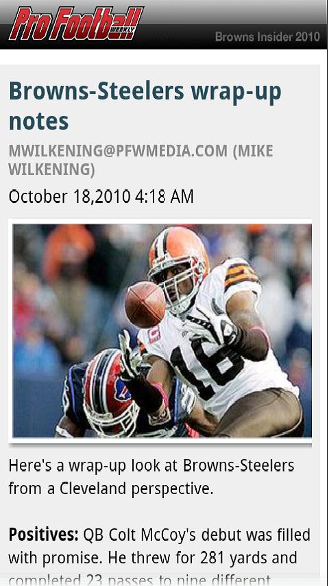 Browns Football – NFL News Android Sports