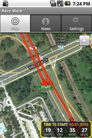 RaceMate Marine Corps Marathon Android Sports