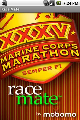 RaceMate Marine Corps Marathon Android Sports