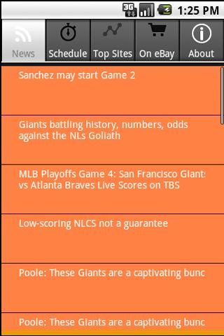 San Francisco Giants Fans Android Sports