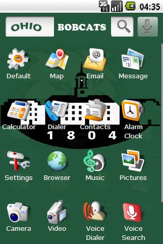 Ohio University Android Themes