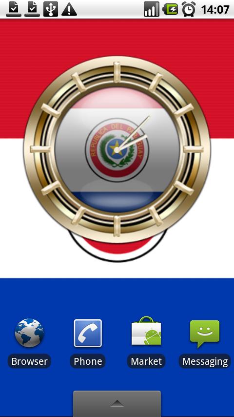 PARAGUAY G10 Clock Android Personalization