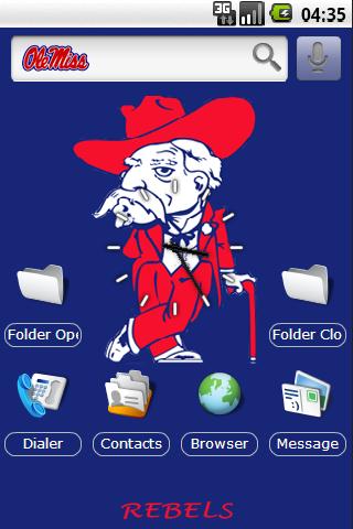 University of Mississippi Android Themes