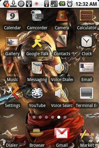 Prince of Persia Theme Skin Android Themes