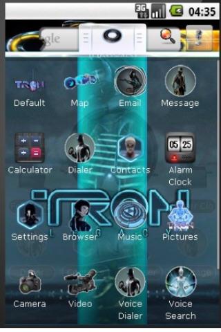 Tron Legacy 3D 2010 Theme Android Themes