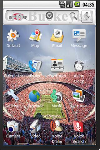 Ohio State Buckeyes Theme Android Themes