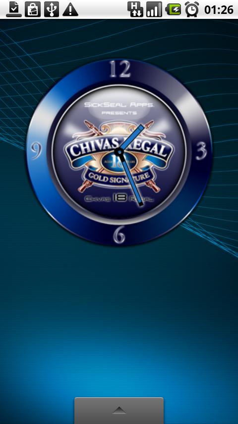 CHIVAS REGAL 18 CLOCK Android Personalization