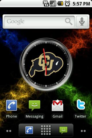 Colorado Univ. Clock Widget