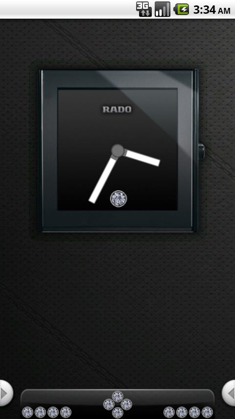 XL RADO Clock Widget