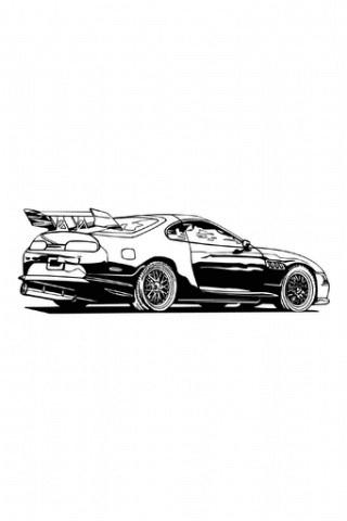 Cool Automobile Art Wallpaper Android Themes