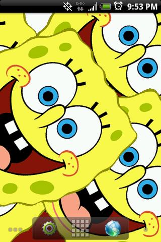 Wacky SpongeBob Live Wallpaper Android Themes