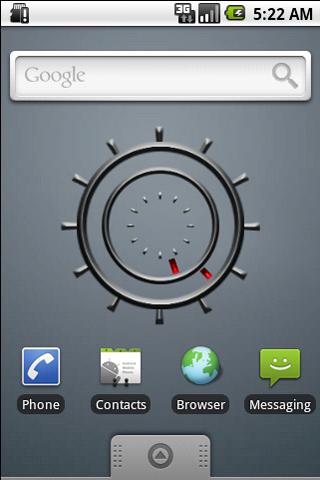 New Age Clock Widget Big Android Themes