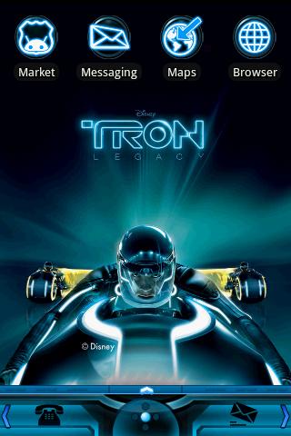 TRON: Legacy Theme Android Themes