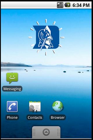 Duke Blue Devils Widget Clock Android Themes