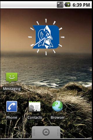 Duke Blue Devils Widget Clock Android Themes