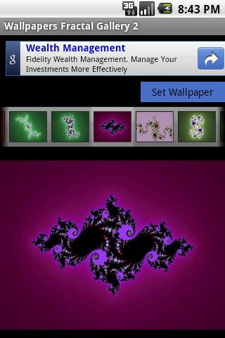 Wallpapers Fractal Gallery 2 Android Themes