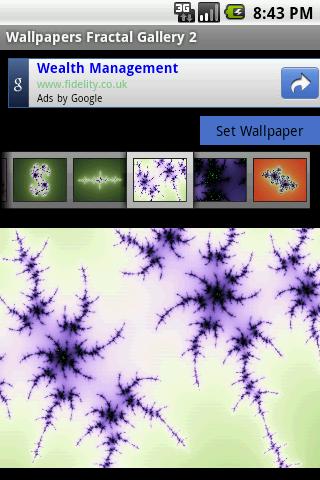 Wallpapers Fractal Gallery 2 Android Themes